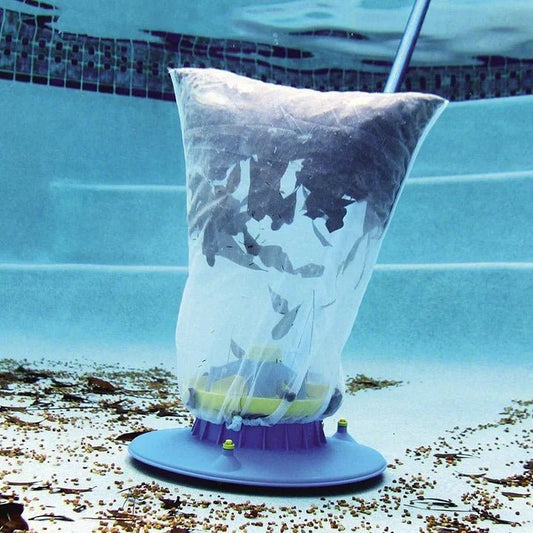 Pool Leaf Vacuum, Large Pool Leaf Sucker for Inground and Above Ground Swimming Pools (Blue) image 0