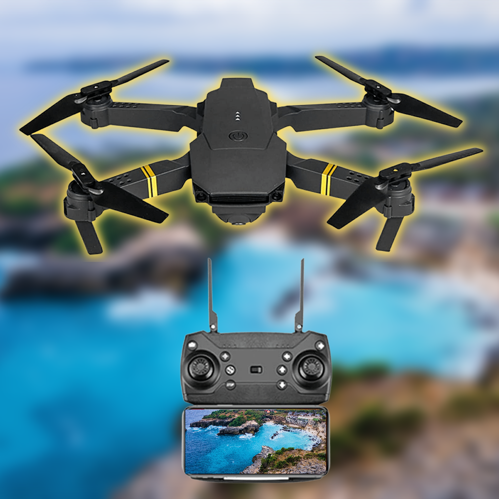 Premium Mini 4K Flying Dual Camera RC Drone Kit image 2