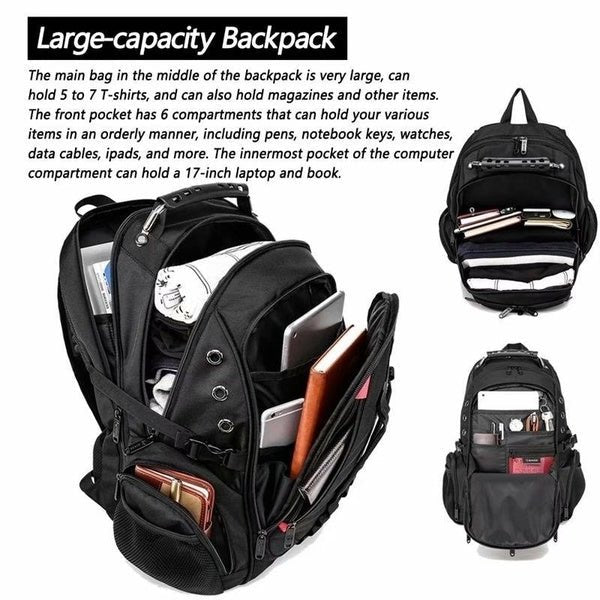 Anti-Theft Spacious Travel Backpack image 2