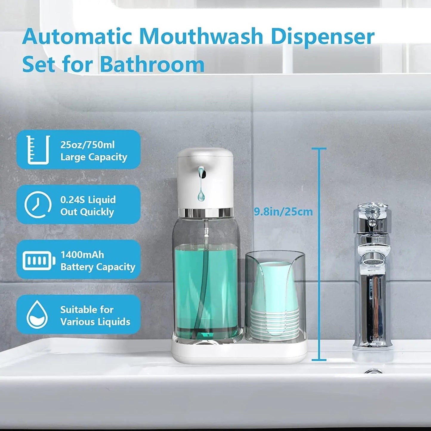 Automatic Mouthwash Dispenser image 5