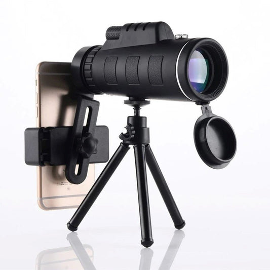 Starscope HD Monocular - High Power Monocular With Smartphone Holder & Tripod – Waterproof Monocular Telescope image 0