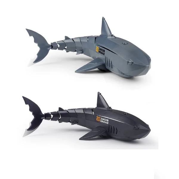 Remote Control Shark Submarine Toy RC Shark Electric Rechargeable Water Toy image 2