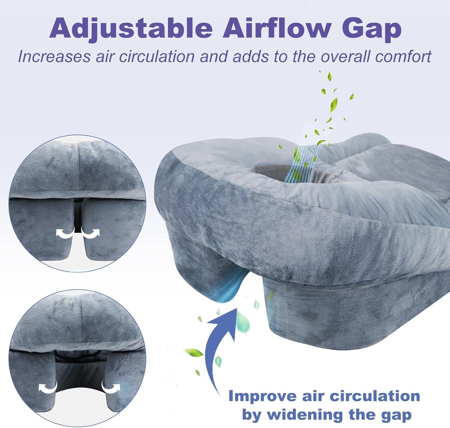 Face Down Pillow After Bbl Or Eye Surgery Stomach Sleeping Pillow image 2