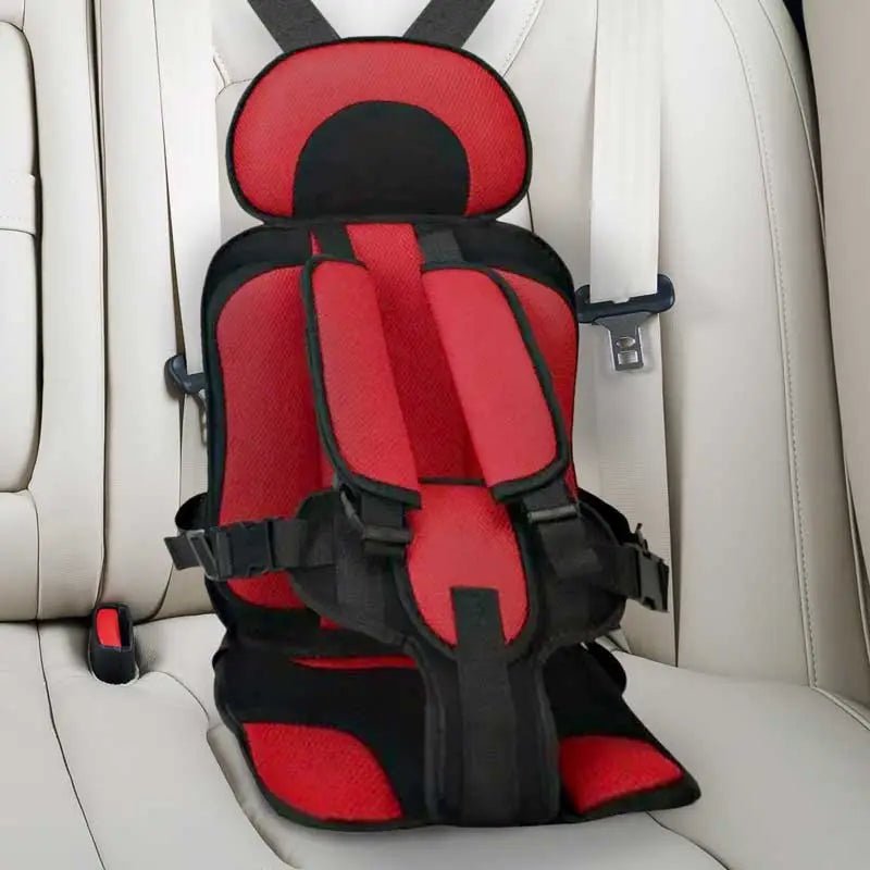 Child Protection Car Cushion Seat - Red, Large (4-12 years) image