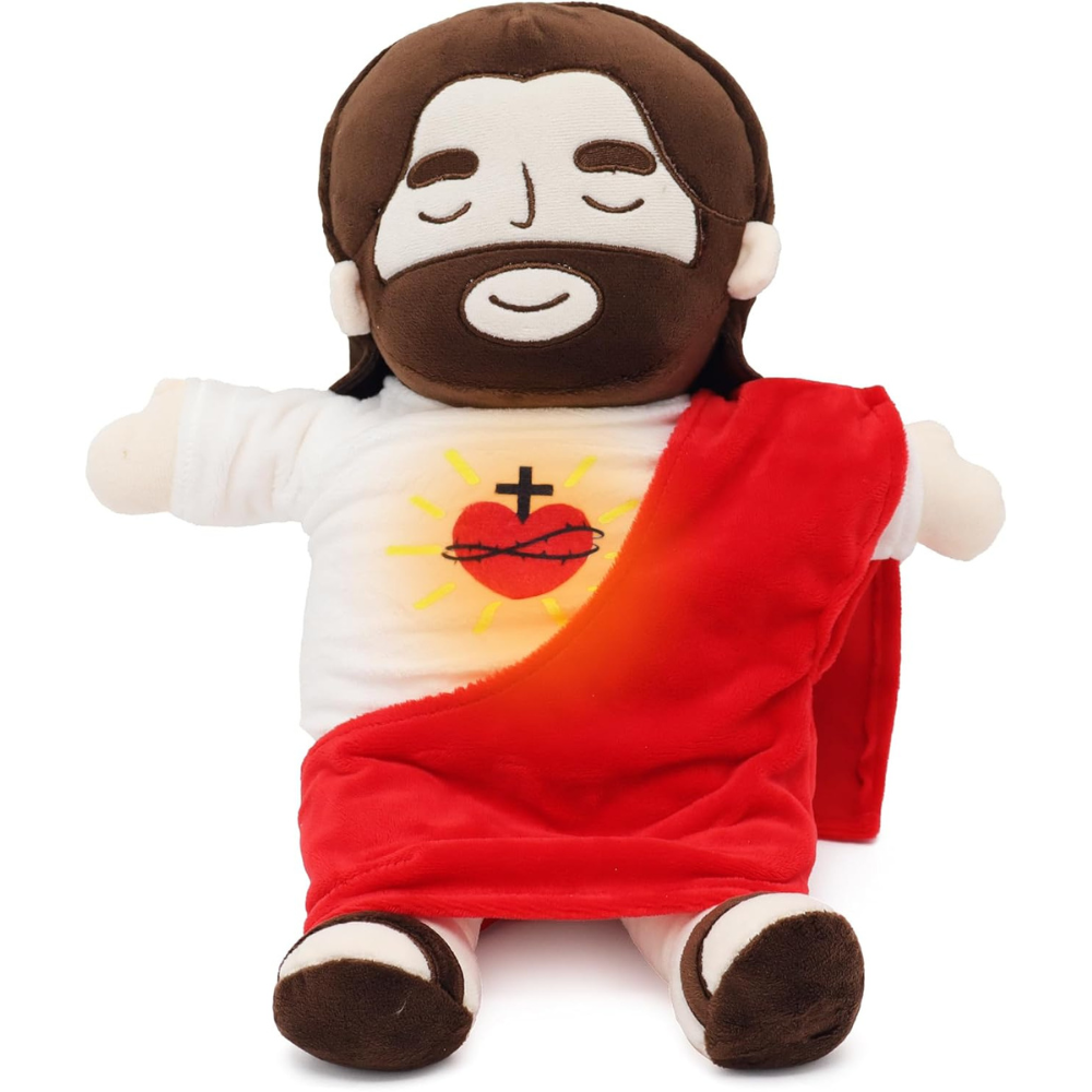 Breathing Jesus Soothing Plushie for Sleep Aid image 3