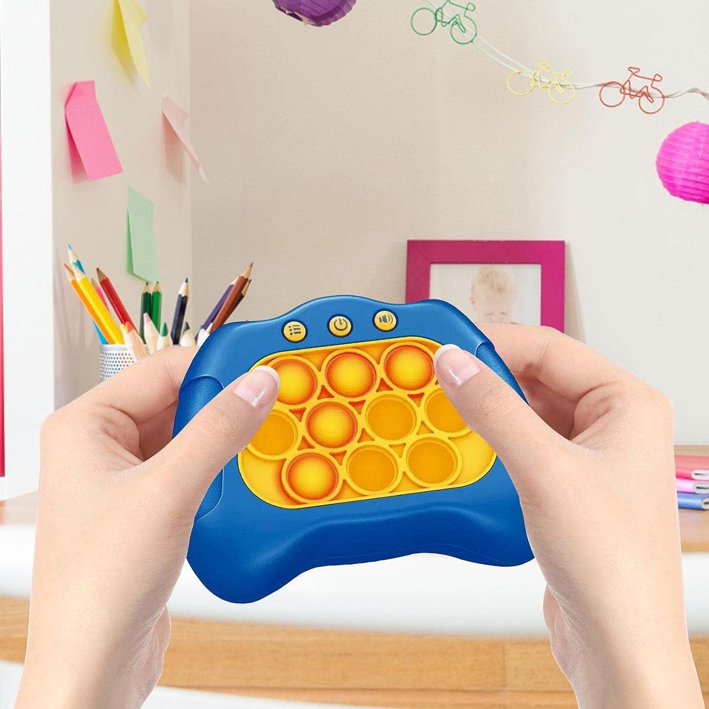 Rapid Pop Light Up Fidget Bubble Game Console image 7