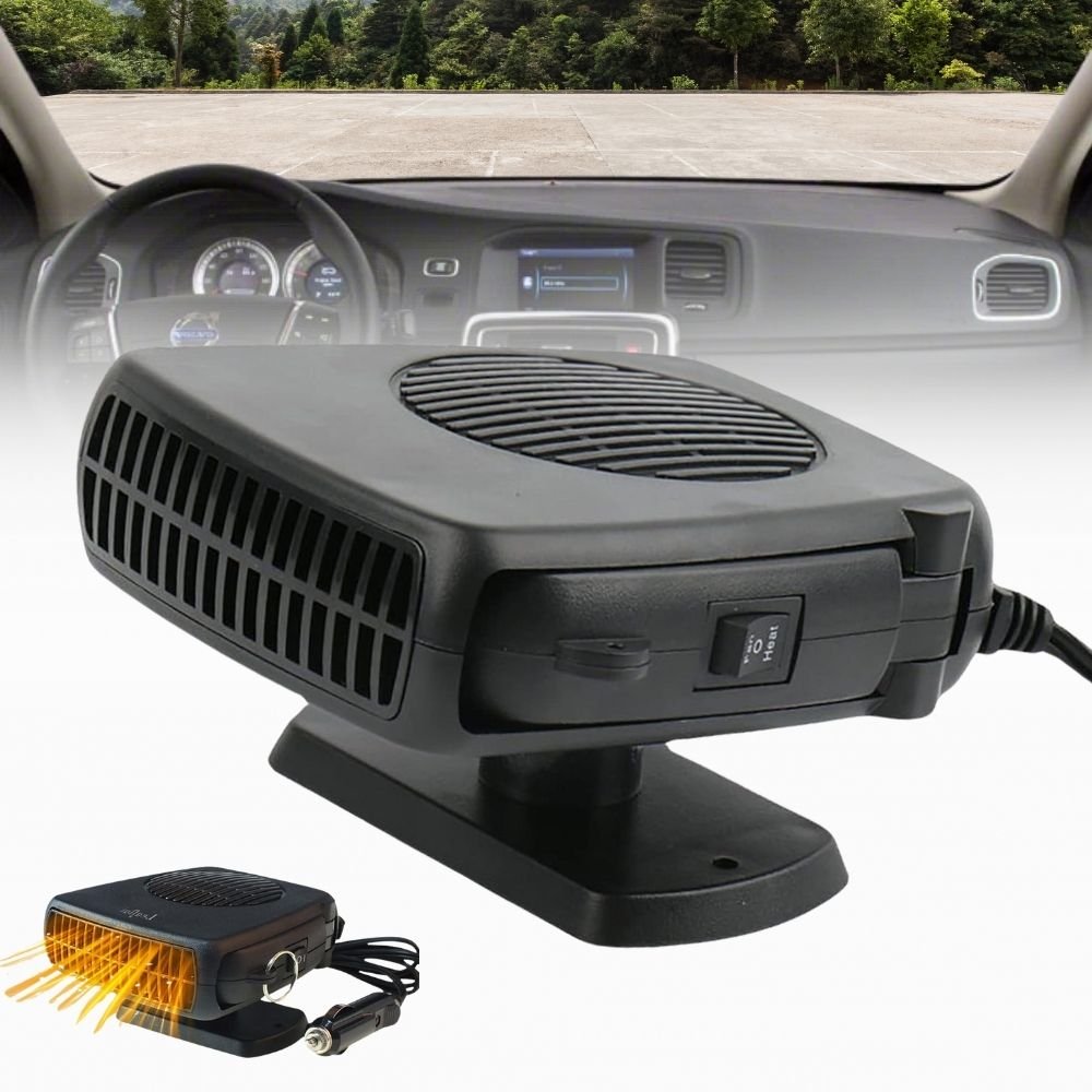 Car Heater 150W 300W 12V Ceramic Car Fan Heater image 0