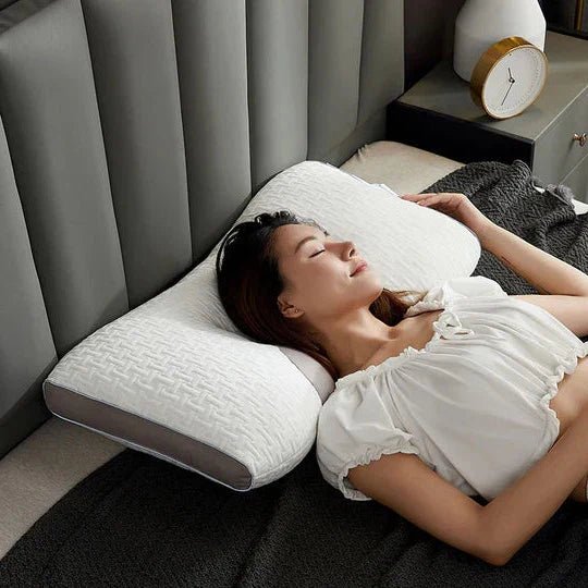 Hybrid Pillow For Back & Side Sleepers - Neck & Shoulder Support Pillow image 2
