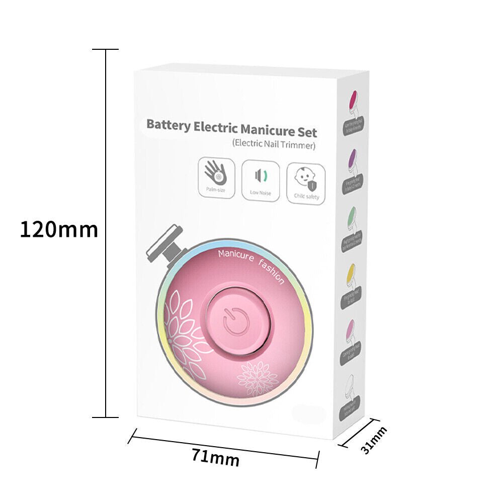 Baby Nail Trimmer with 6 Grinding Heads image 9