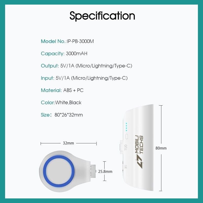 Mini Portable Magnetic Power Bank image 5