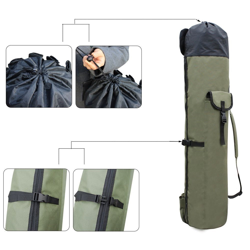 Portable Fishing Rod & Tackle Bag image 5
