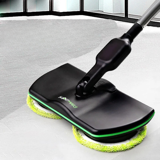 Cordless Electric Spin Mop Floor Cleaner Scrubber image 0