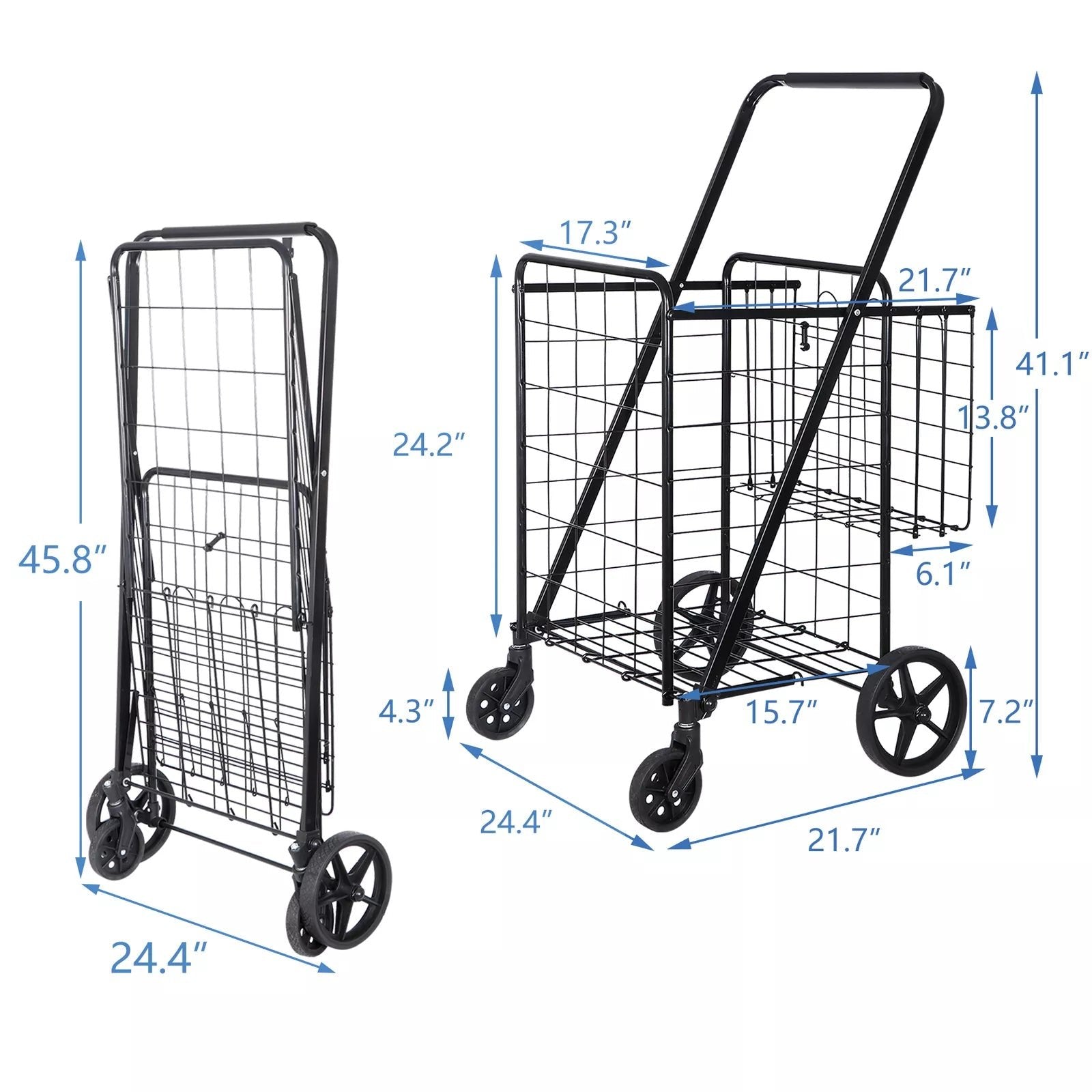 Portable Shopping Cart image 4