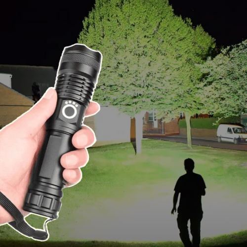 90000 Lumens Xhp50.2 Most Powerful Flashlight image 0