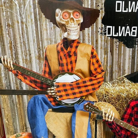 Funny Animated Dueling Banjo Skeletons image 3