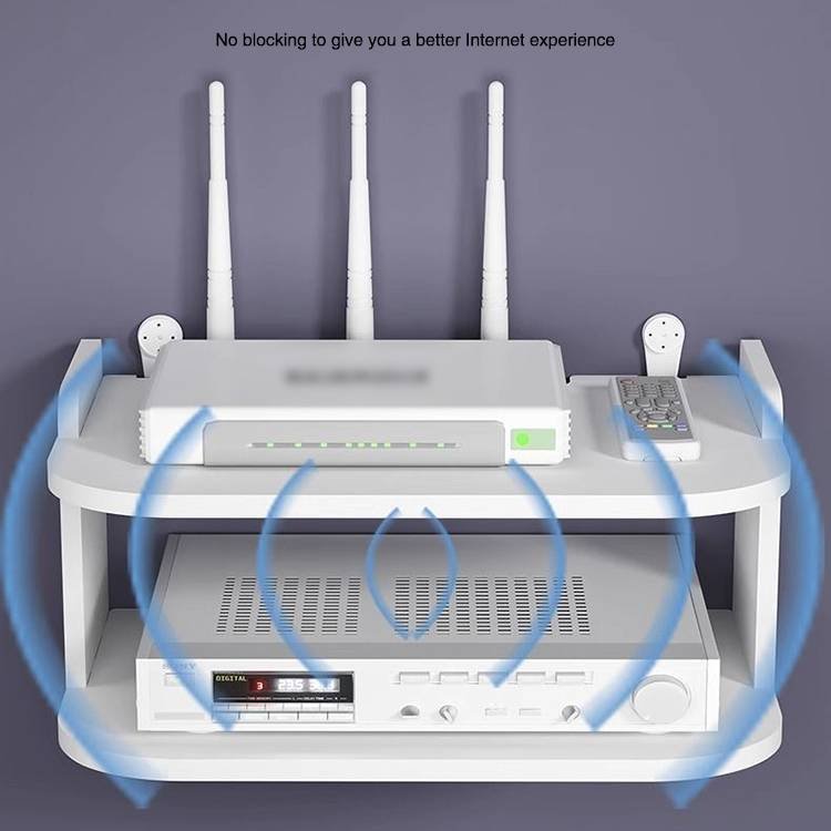 Wifi Router Shelf Storage Box image 1