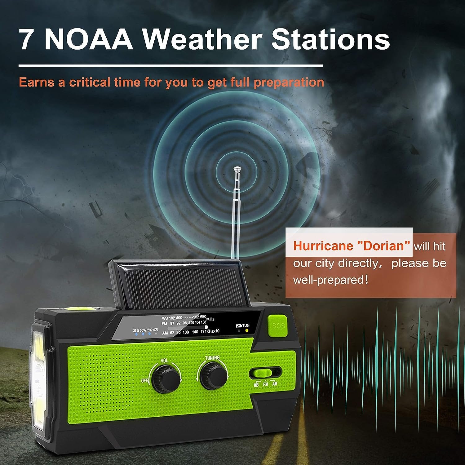 Emergency Crank Weather Radio image 2