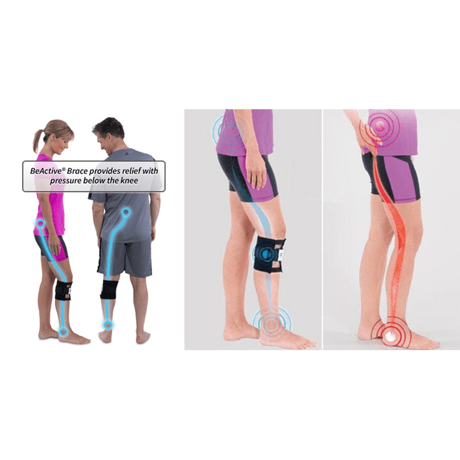 Sciatic Nerve Brace ~ Sciatica Acupressure Leg & Back image 2