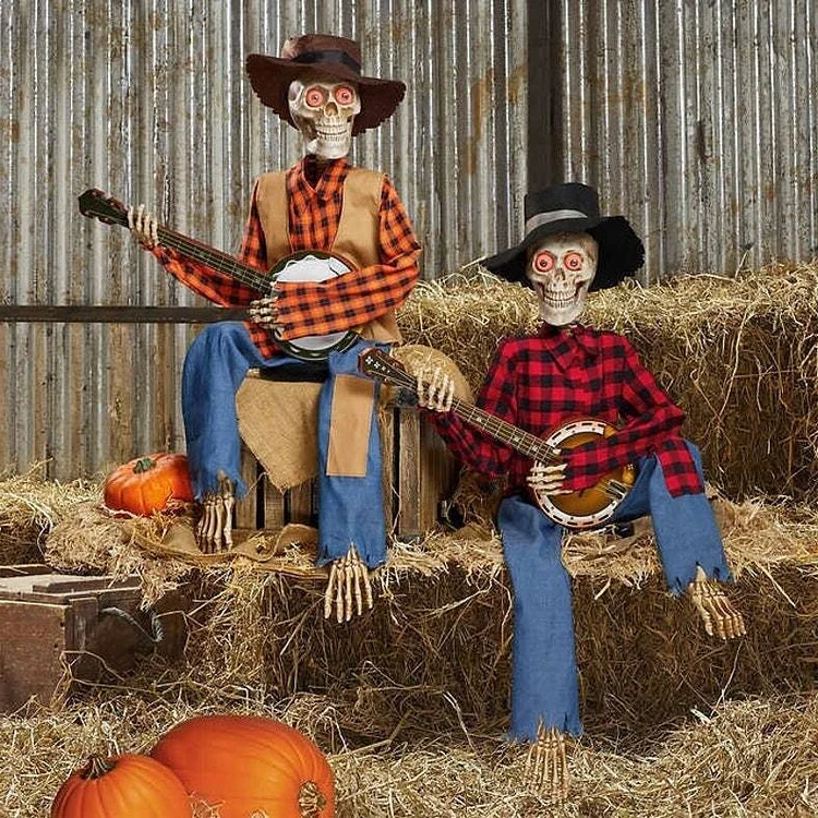 Funny Animated Dueling Banjo Skeletons image 5