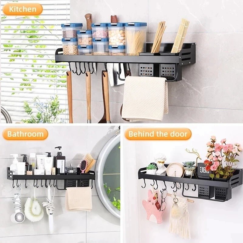 Wall Mounted Kitchen Storage Rack Organizer image 5