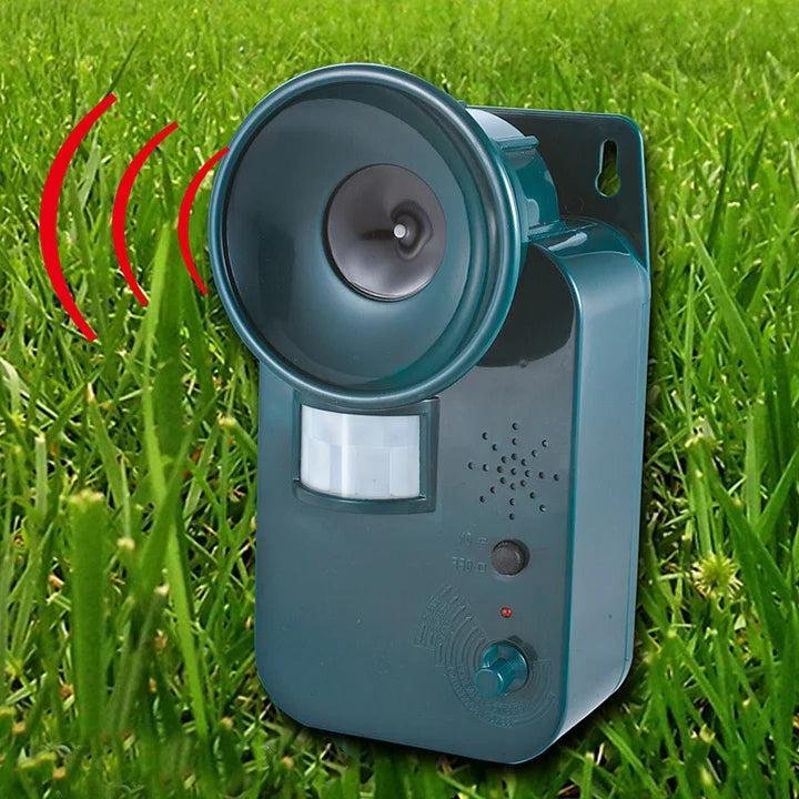 5000sqft 9v Dc Ultra Sonic Cordless Pest Animal Repeller Outdoor Safely Repel Various Animal image 1