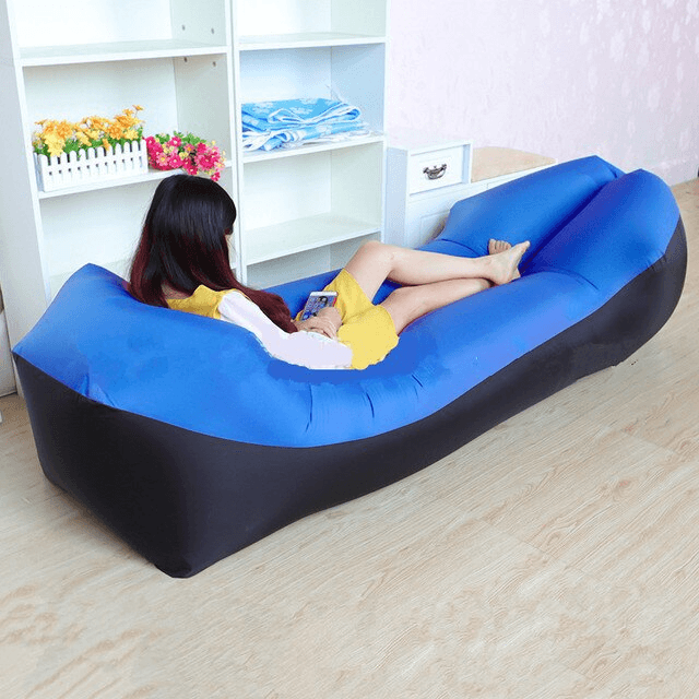 Blow Up Couch Inflatable Camping Air Sofa image 5