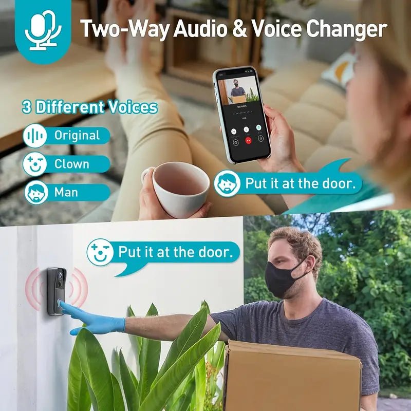Wireless Wi-Fi Video Doorbell image 4
