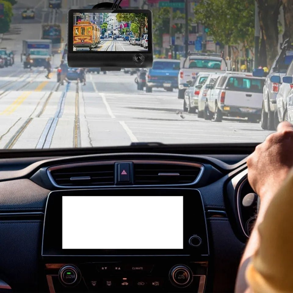 4" Touch Screen Front and Rear Dash Cam image 5