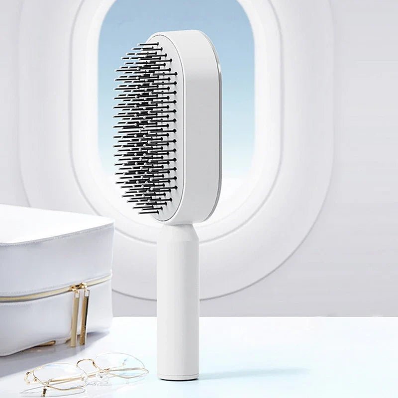 Self Cleaning Hair Brush image 0