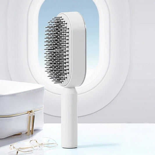 Self Cleaning Hair Brush image 0