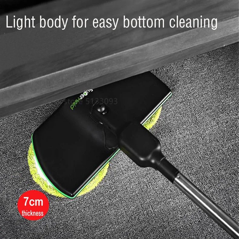 Cordless Electric Spin Mop Floor Cleaner Scrubber image 3