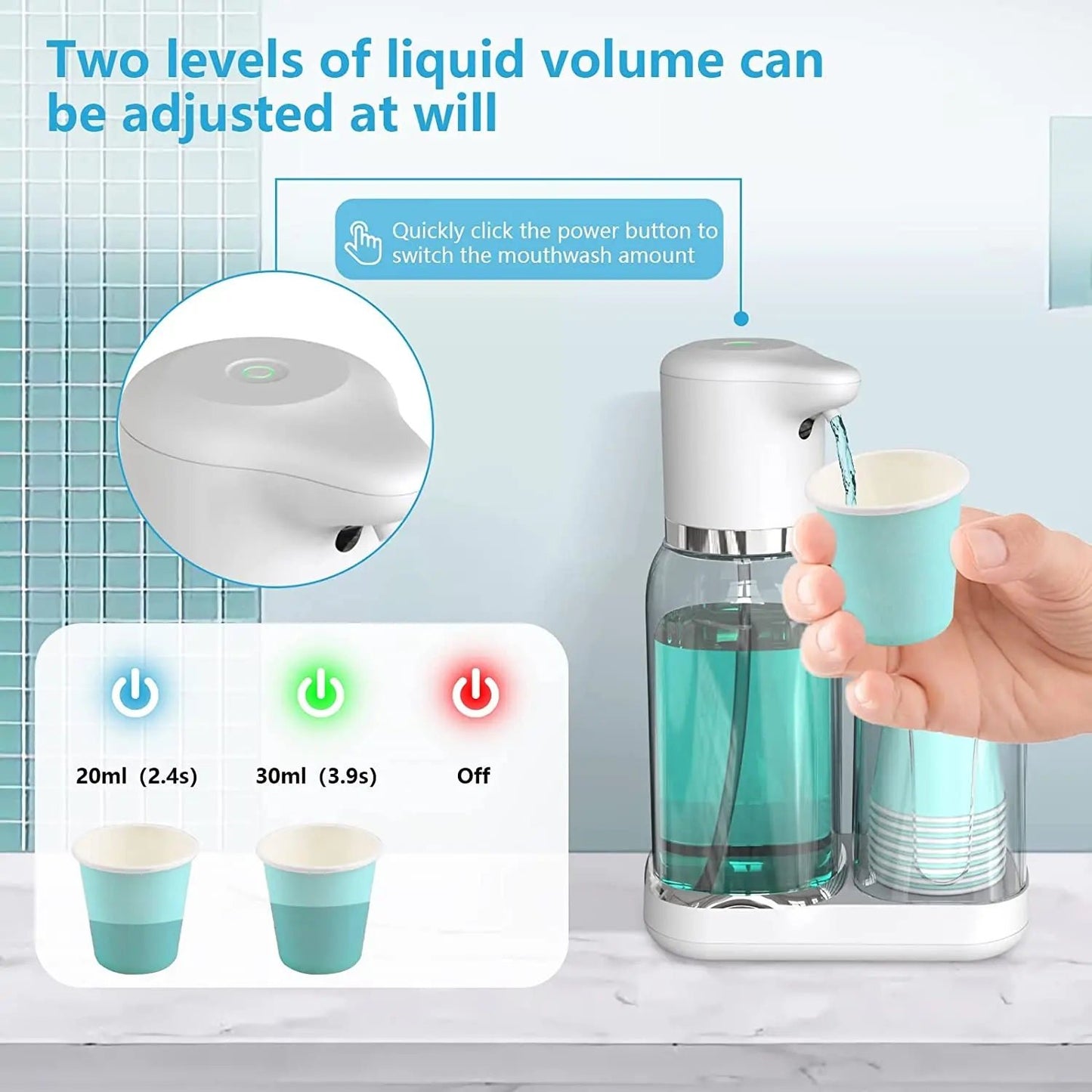 Automatic Mouthwash Dispenser image 6