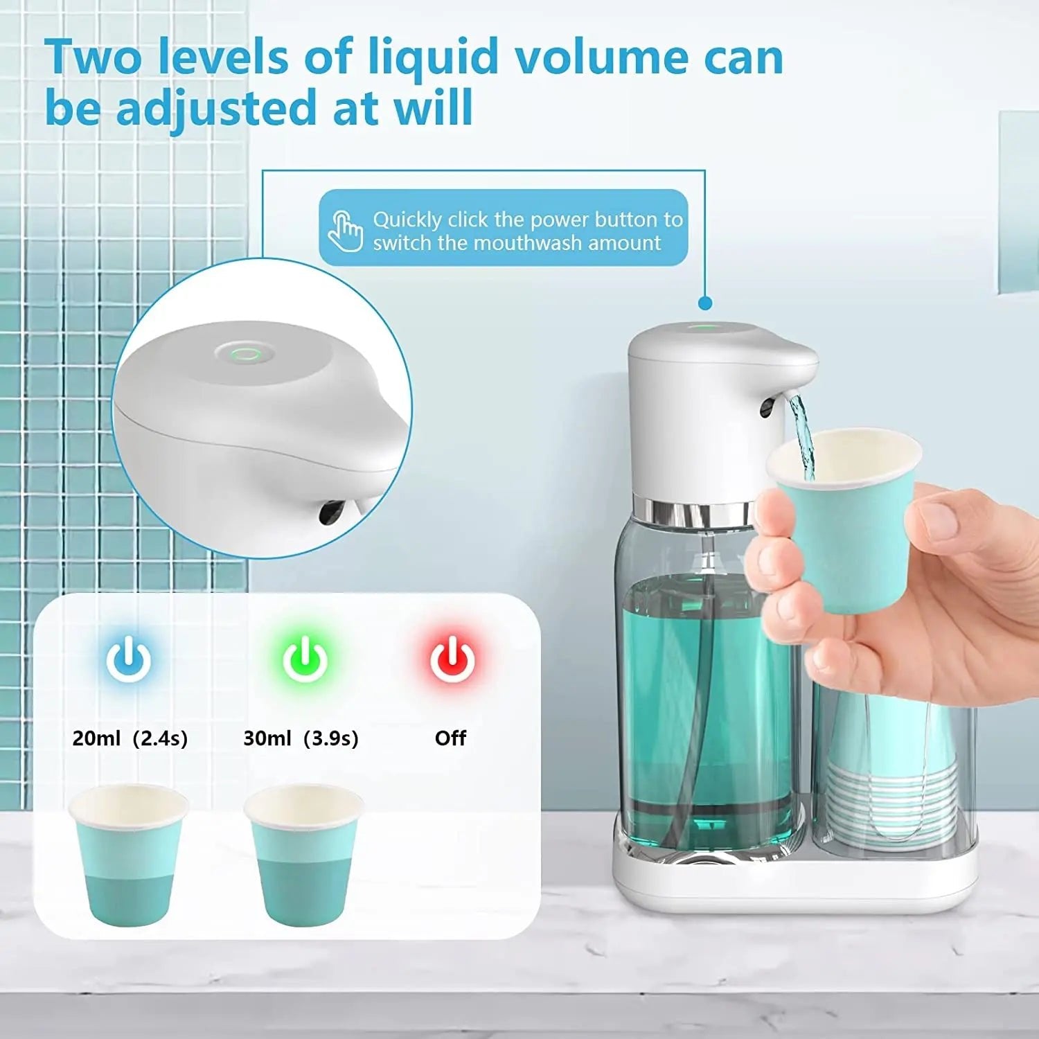 Automatic Mouthwash Dispenser image 6