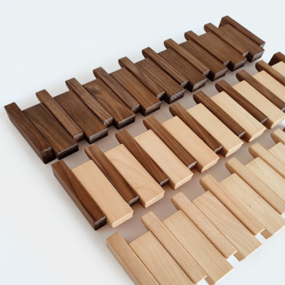 Handmade Wooden Coat Rack image 3
