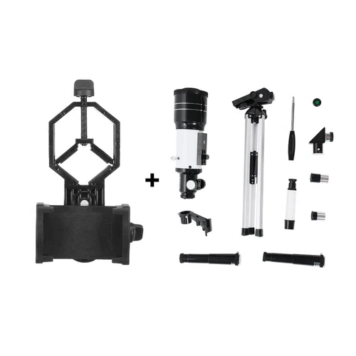 Professional Astronomical Telescope - Moon-Watching W/ Tripod Table Present - 150x Zoom image 4