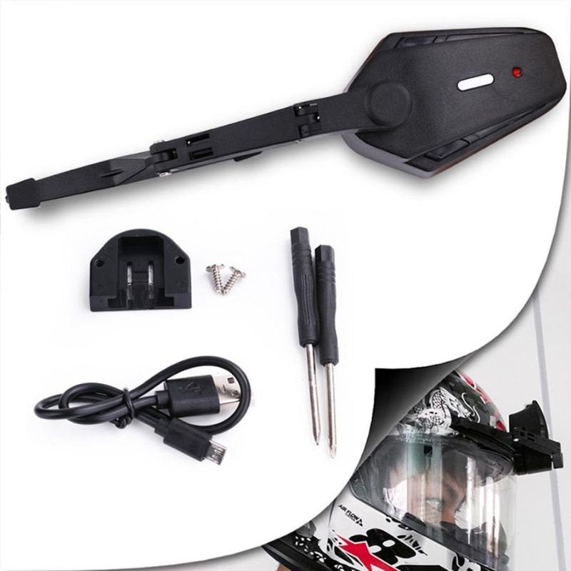 Motorcycle Helmet Windscreen Wiper image 0