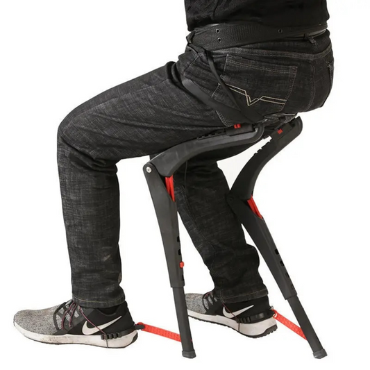 Portable Wearable Exoskeleton Outdoor Sports Folding Chair image 0