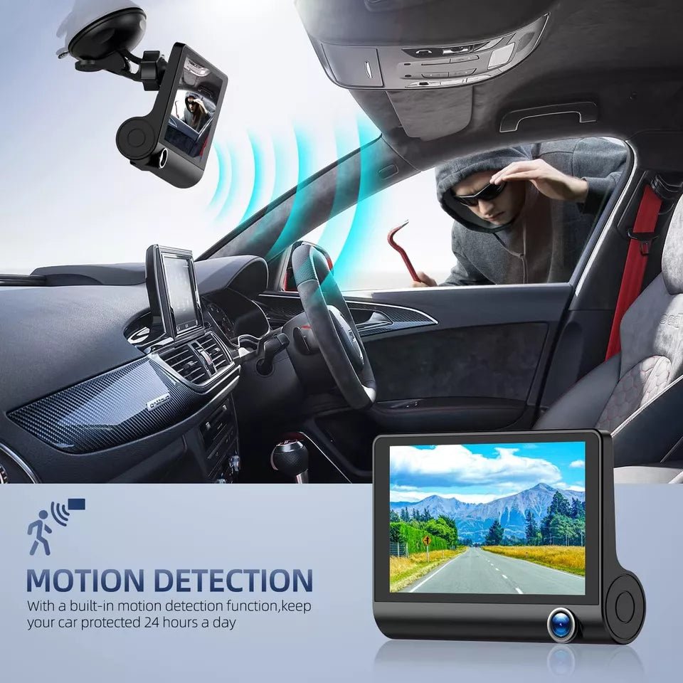 4" Touch Screen Front and Rear Dash Cam image 4