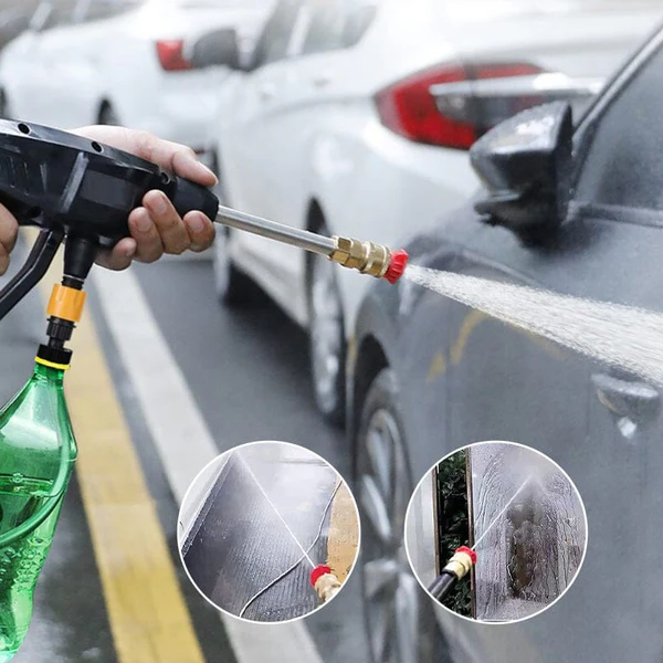 Cordless Portable High Pressure Spray Water Gun Set image 8
