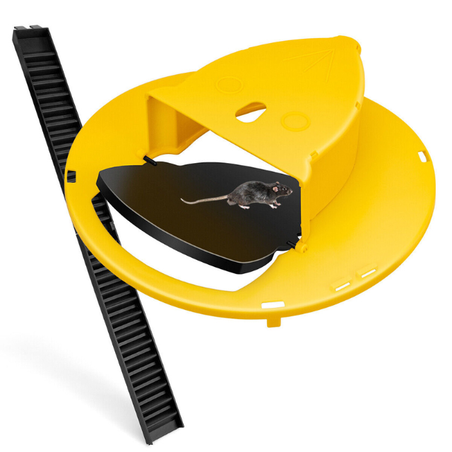 Reusable Humane Auto Reset Bucket Cover Mouse Trap image 4