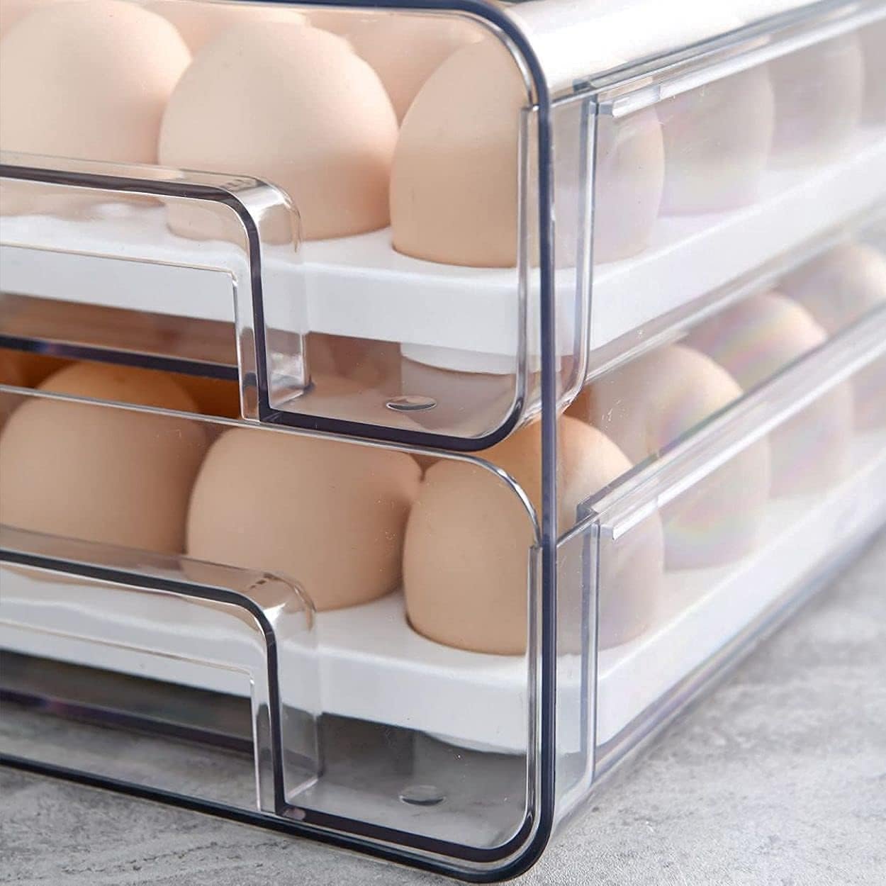 Egg Container Holder For Fridge image 2