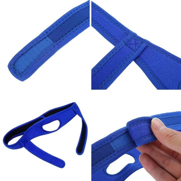 Full Head Chin Strap for Snoring Relief | Sleep Apnea Support - Comfortable - Night Use image 3
