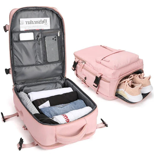 Travel Carry On Backpack With Shoe Compartment image 0