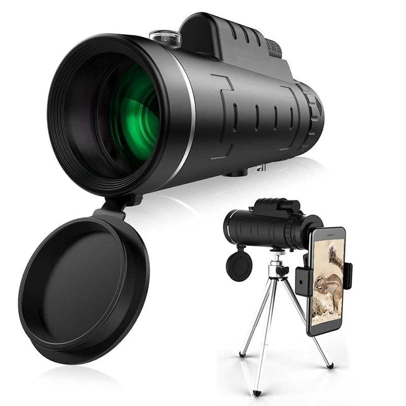 Starscope HD Monocular - High Power Monocular With Smartphone Holder & Tripod – Waterproof Monocular Telescope image 1