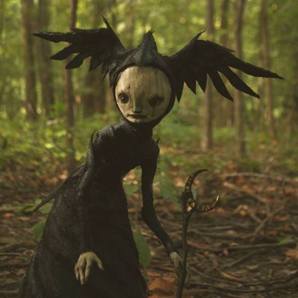 The Dark and Bizarre Art – Creepy Witch Sculptures(Halloween Decoration) image 5