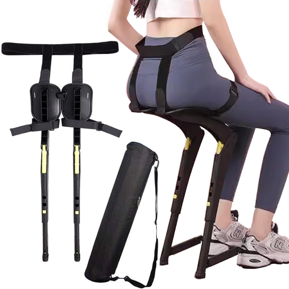 Portable Wearable Exoskeleton Outdoor Sports Folding Chair image 9