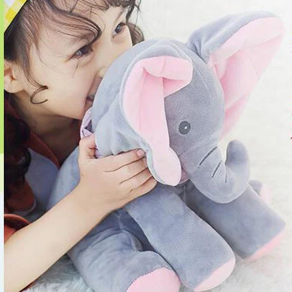 Peek-a-boo Elephant Plush Toy image 2