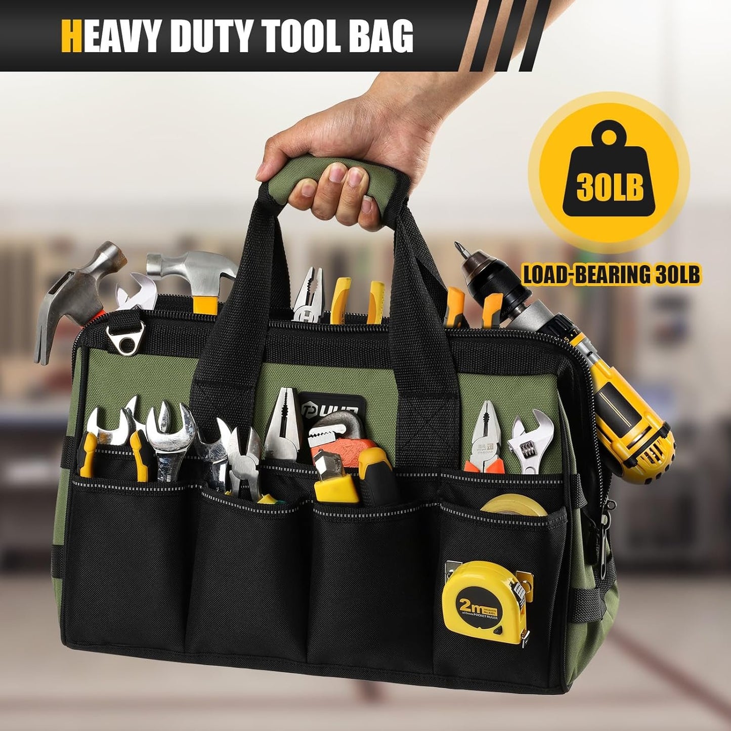 Heavy Duty Open Tools Tote Bag image 4
