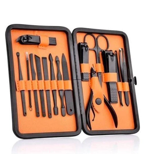 15 Piece Professional Manicure Set With Travel Case image 1