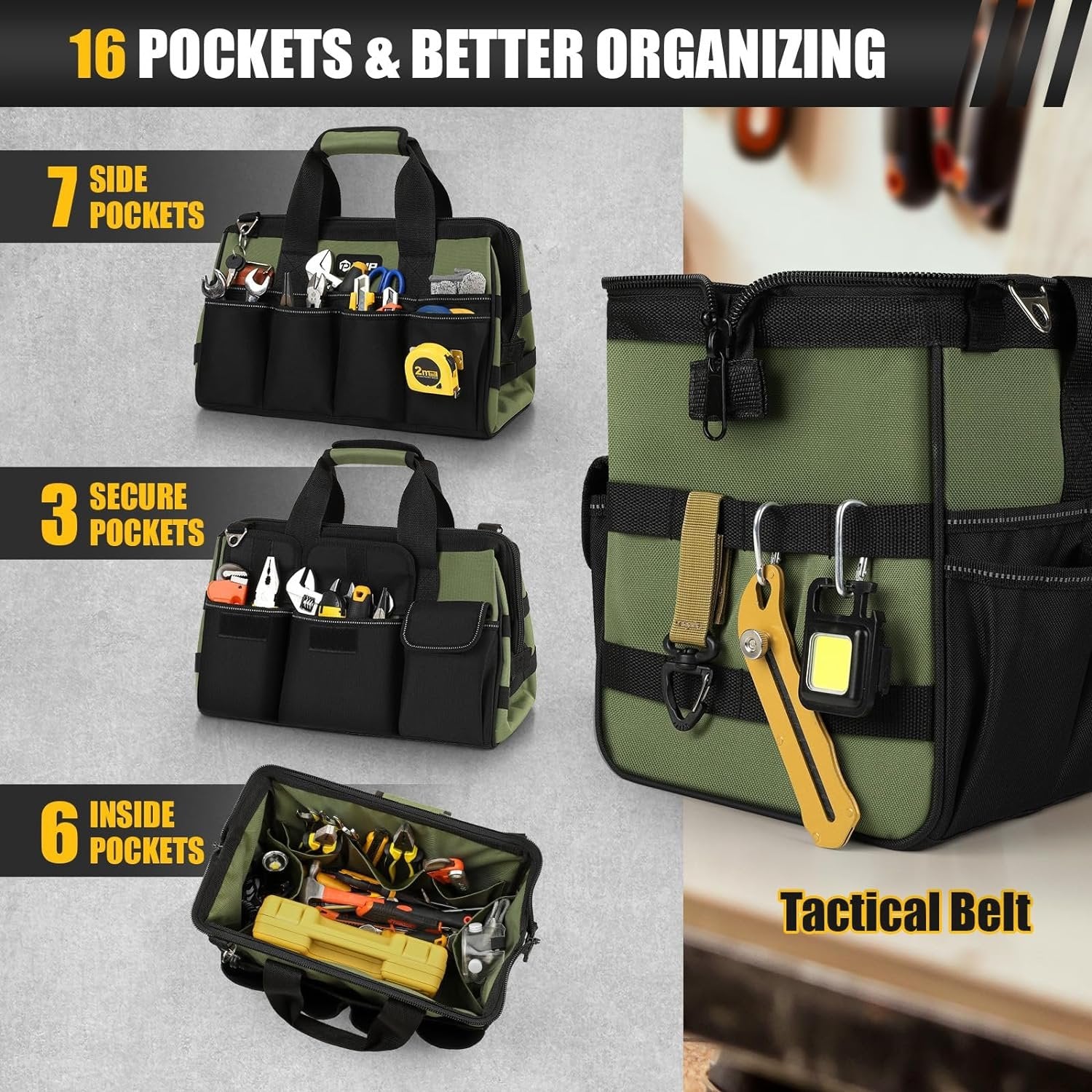 Heavy Duty Open Tools Tote Bag image 6